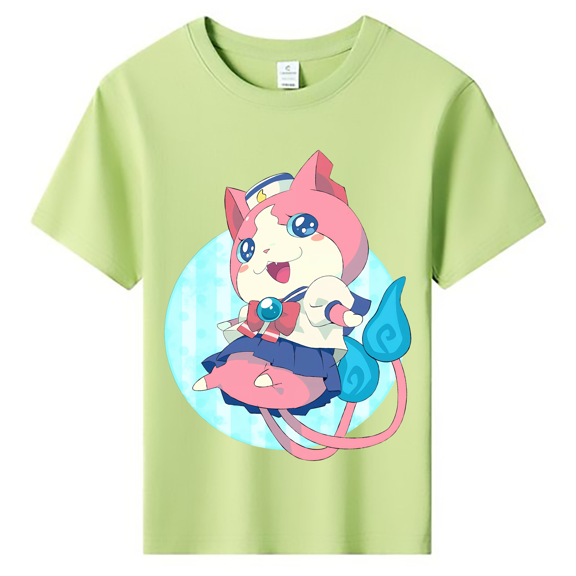 （画像用） 妖怪ウォッチ Yo-kai Watch 綿100％キッズTシャツ（フロントプリント）
